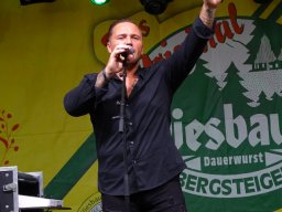 Manuel Eberhardt im Wiesbauerzelt am 3.10.2024